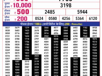 Lottery Result Today March 19, 2024