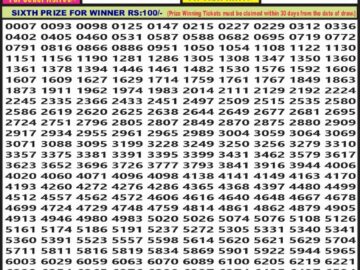 Lottery Result Today April 2, 2024