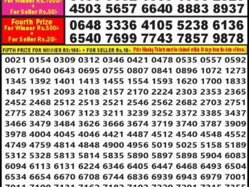 Lottery Result Today May 22, 2024