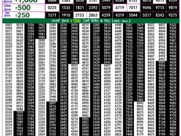 Lottery Result Today May 30, 2024