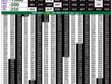 Lottery Result Today May 28, 2024