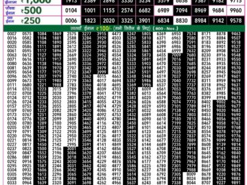 Lottery Result Today May 26, 2024