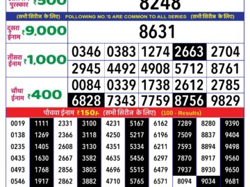 Lottery Result Today May 29, 2024