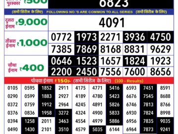 Lottery Result Today May 22, 2024