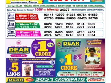 Lottery Result Today June 28, 2024