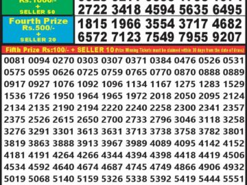 Lottery Result Today June 30, 2024