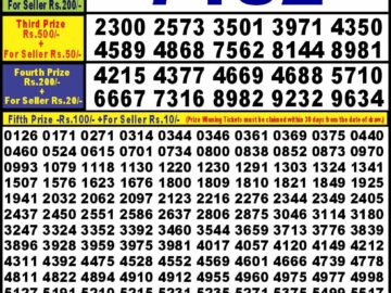 Lottery Result Today June 11, 2024