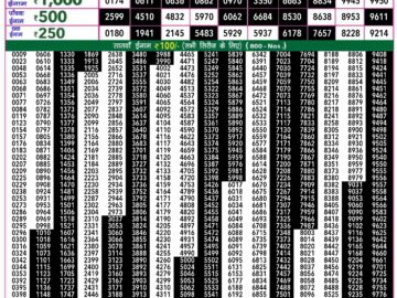 Lottery Result Today June 30, 2024