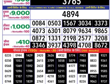 Lottery Result Today June 30, 2024