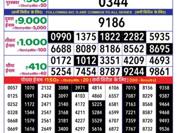 Lottery Result Today June 22, 2024