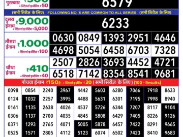 Lottery Result Today June 28, 2024