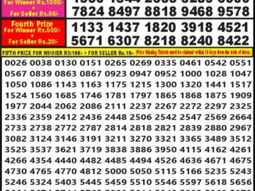 Lottery Result Today June 30, 2024