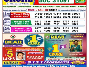 Lottery Result Today August 3, 2024