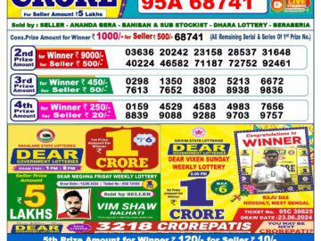 Lottery Result Today September 19, 2024