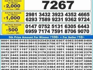 Lottery Result Today October 30, 2024