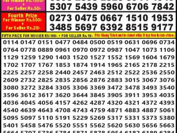 Lottery Result Today October 12, 2024