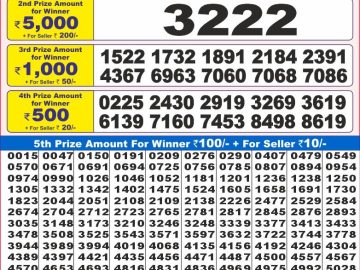 Lottery Result Today November 29, 2024