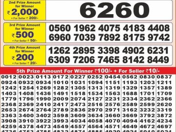 Lottery Result Today November 19, 2024