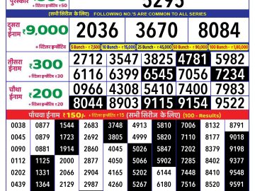 Lottery Result Today November 12, 2024