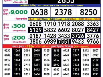 Lottery Result Today November 23, 2024