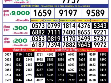 Lottery Result Today November 30, 2024