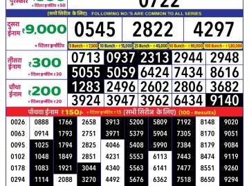 Lottery Result Today November 29, 2024