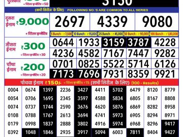 Lottery Result Today November 12, 2024