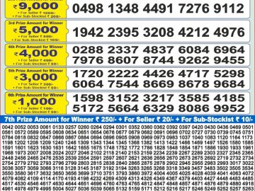 Lottery Result Today November 5, 2024