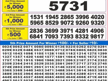 Lottery Result Today November 22, 2024