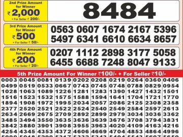 Lottery Result Today December 24, 2024