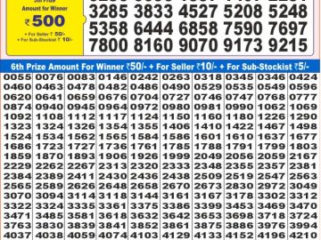 Lottery Result Today December 30, 2024