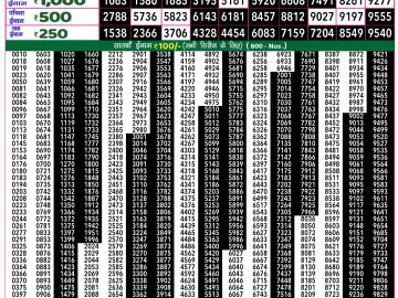 Lottery Result Today December 30, 2024